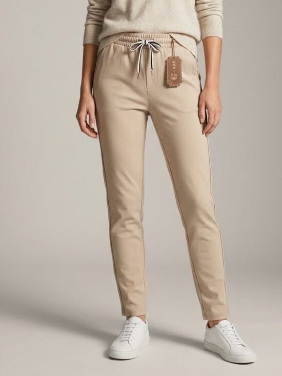 G-Boy Pants - Beige Lightweight Twill Drawstring Pants Size M ✨